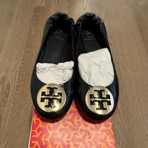 Tory Burch Minnie Travel Ballet in size 7.5